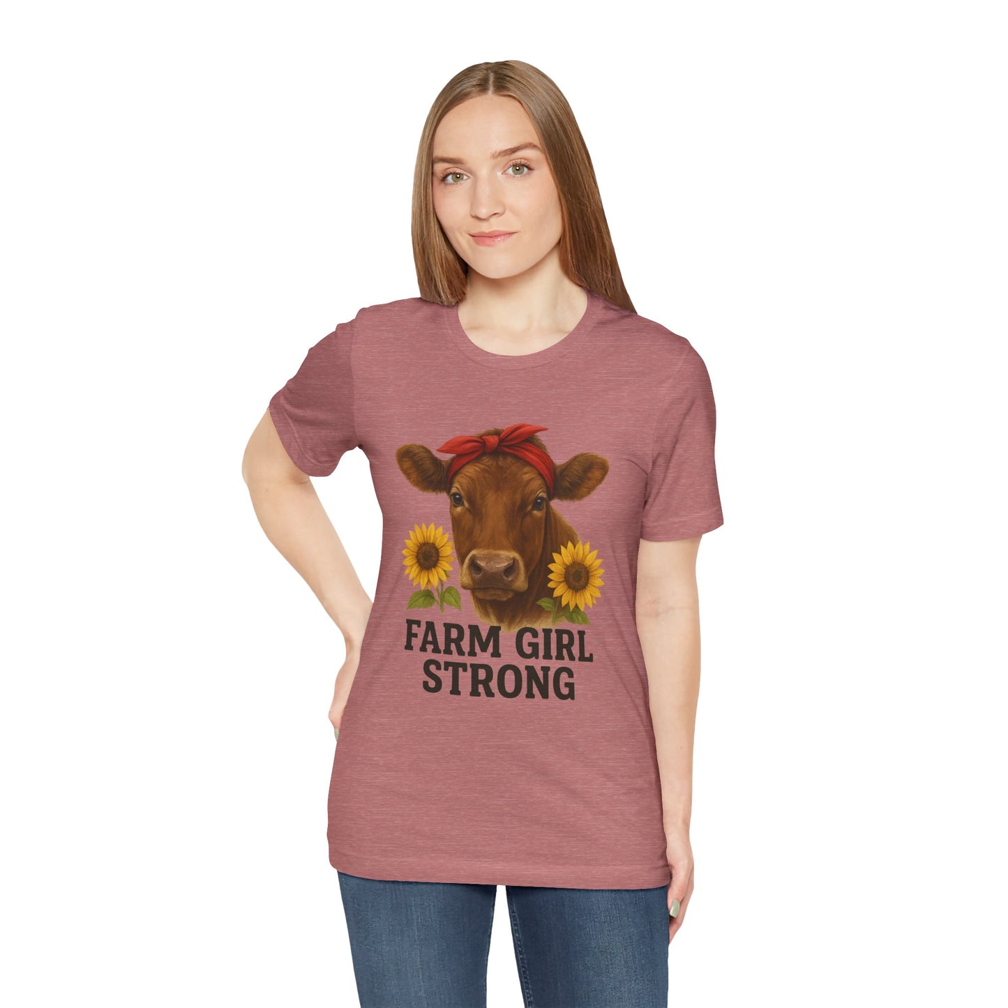 Farm Girl Strong Tee