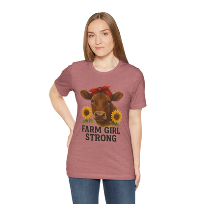 Farm Girl Strong Tee