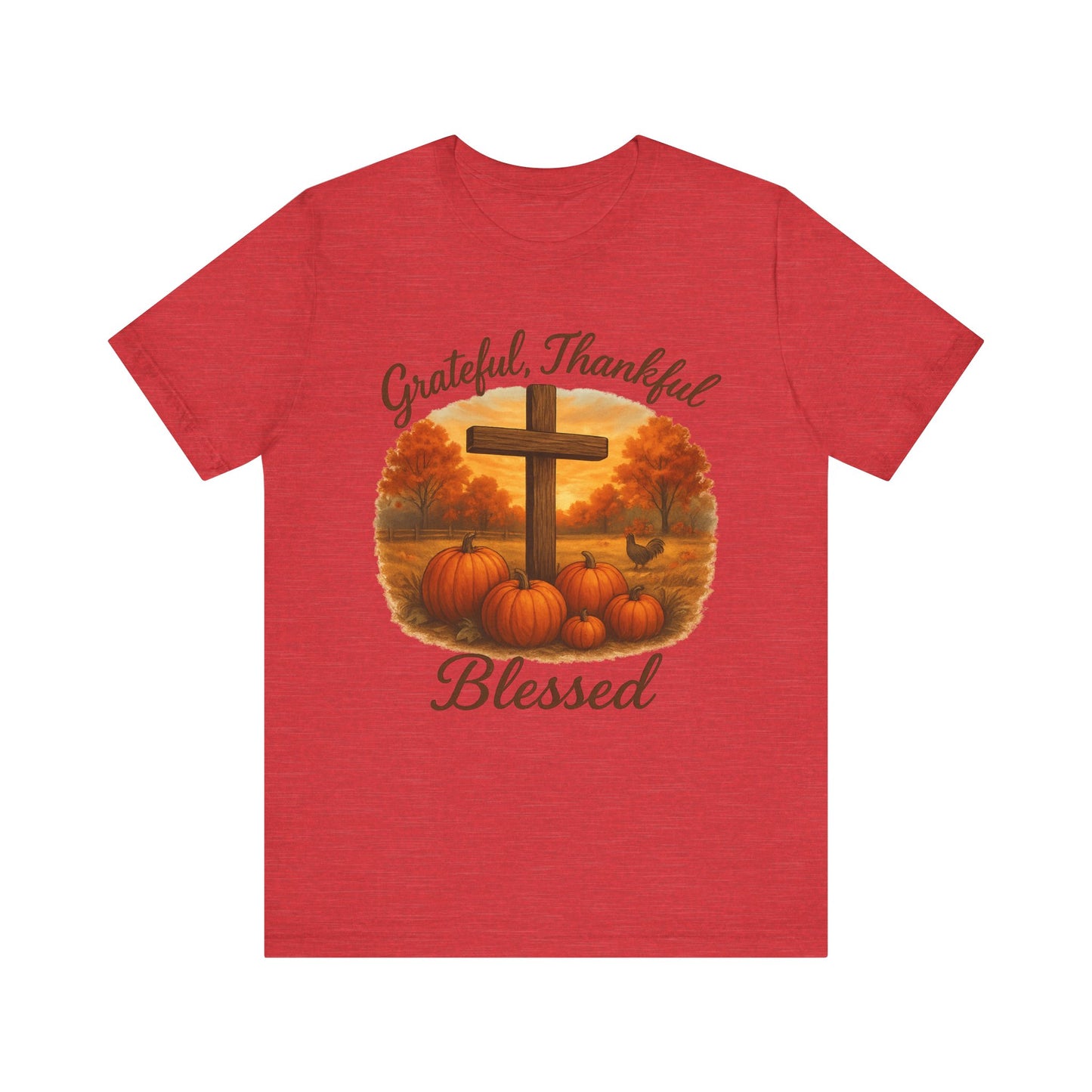 Grateful, Thankful, Blessed Fall Tee