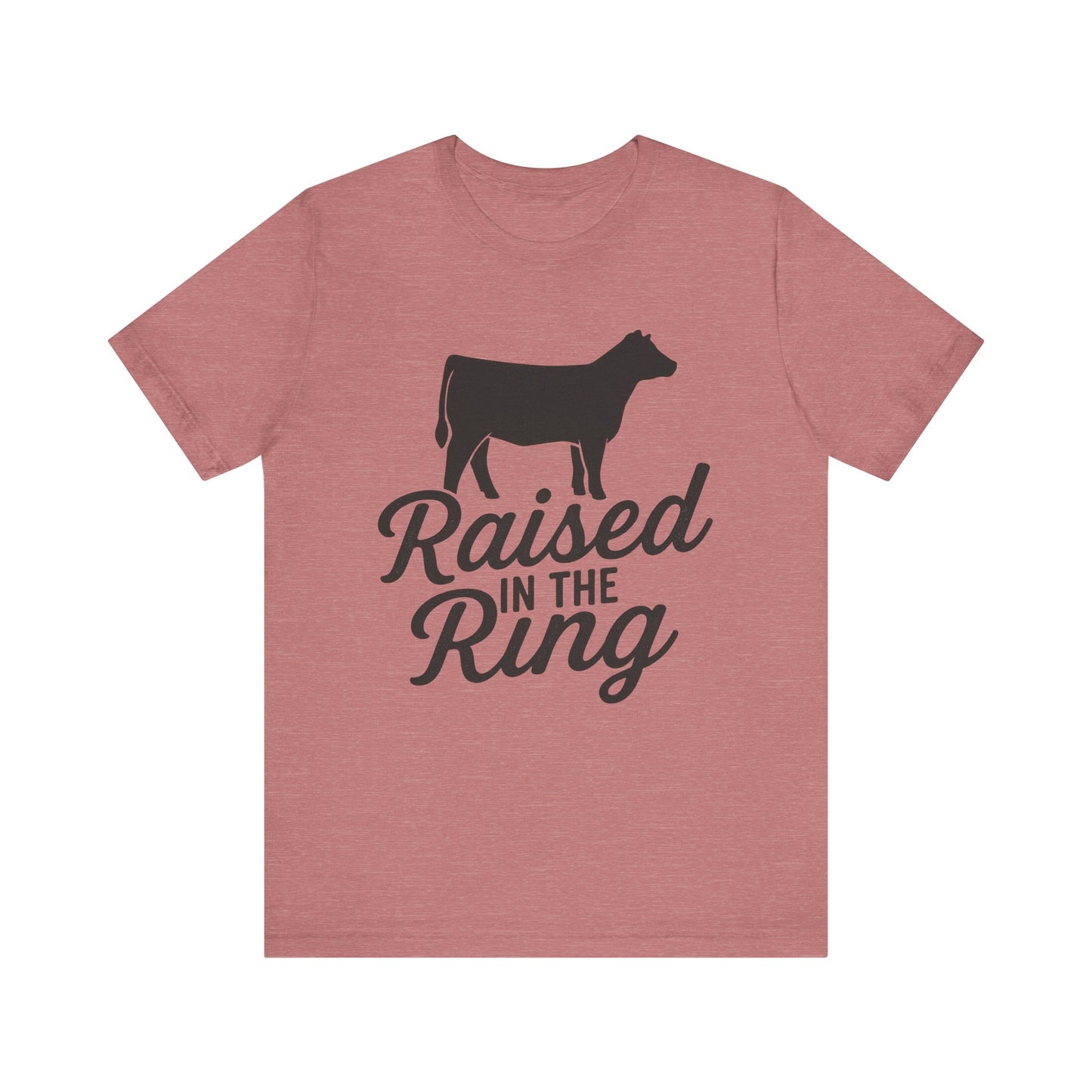 Raised in the Ring Cow Tee