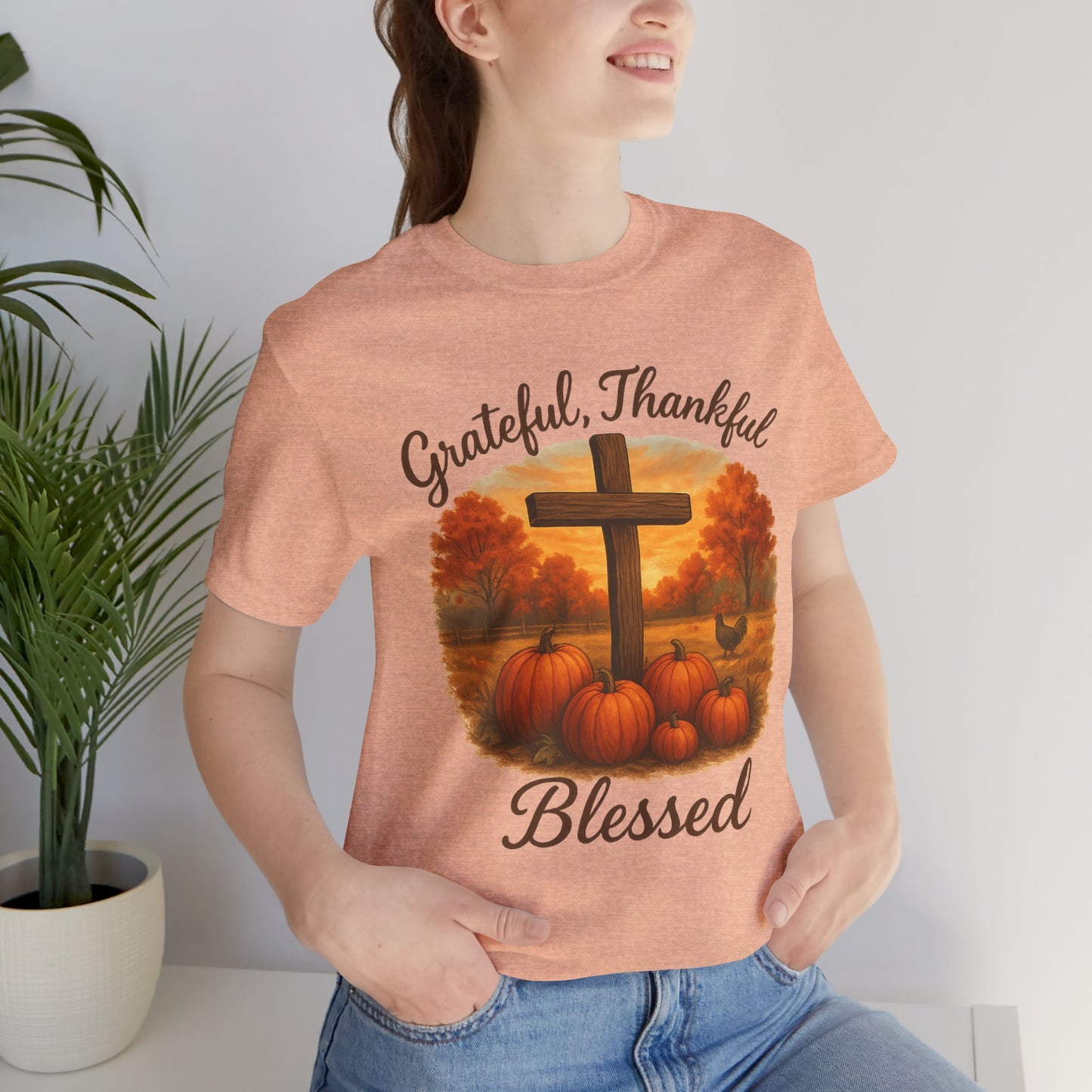 Grateful, Thankful, Blessed Fall Tee
