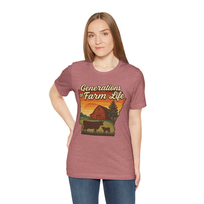 Generations of Farm Life (Arkansas) Tee