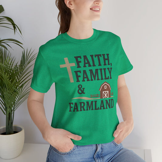Faith Family Farmland Tee
