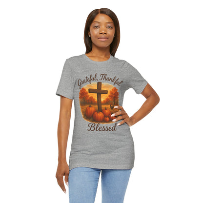 Grateful, Thankful, Blessed Fall Tee