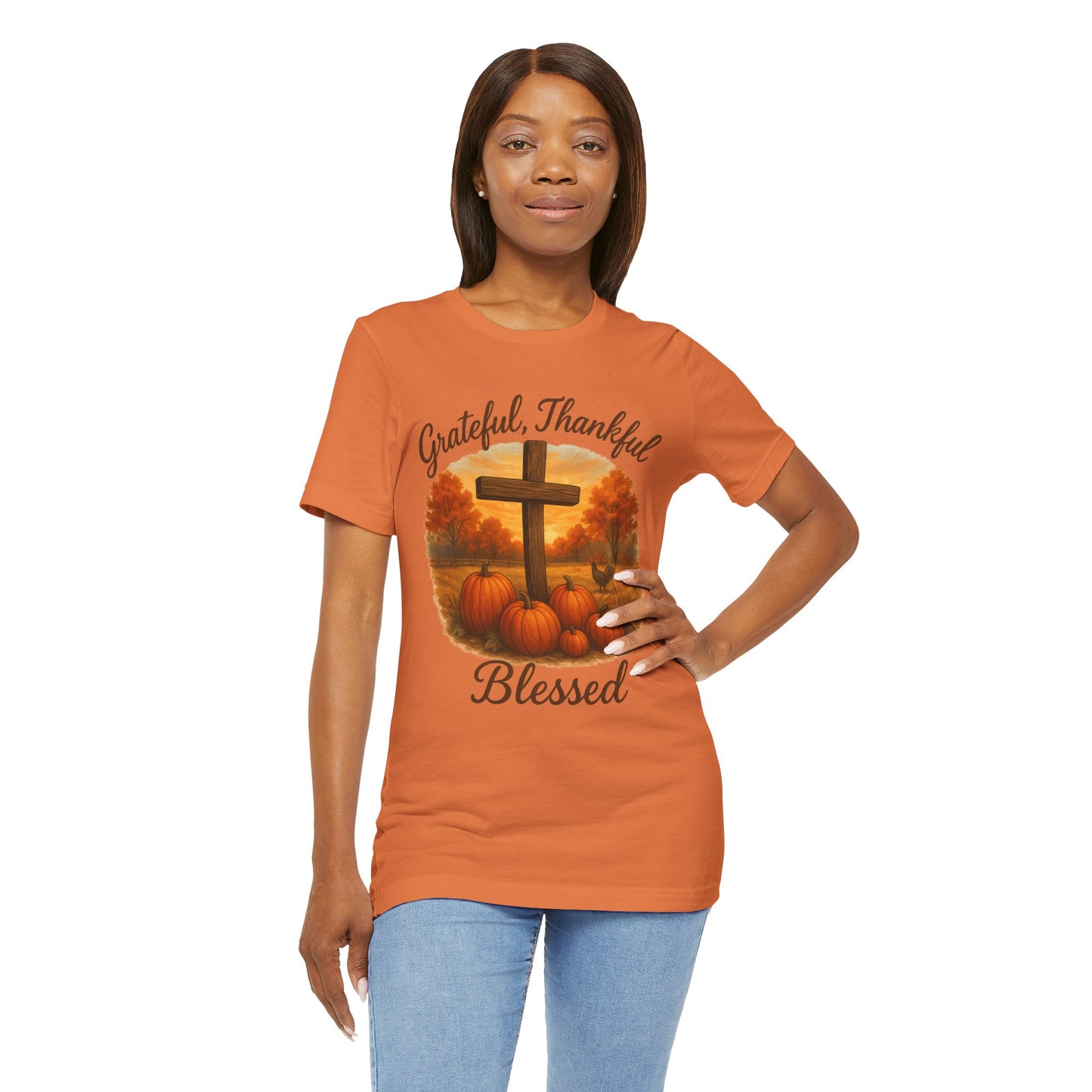 Grateful, Thankful, Blessed Fall Tee