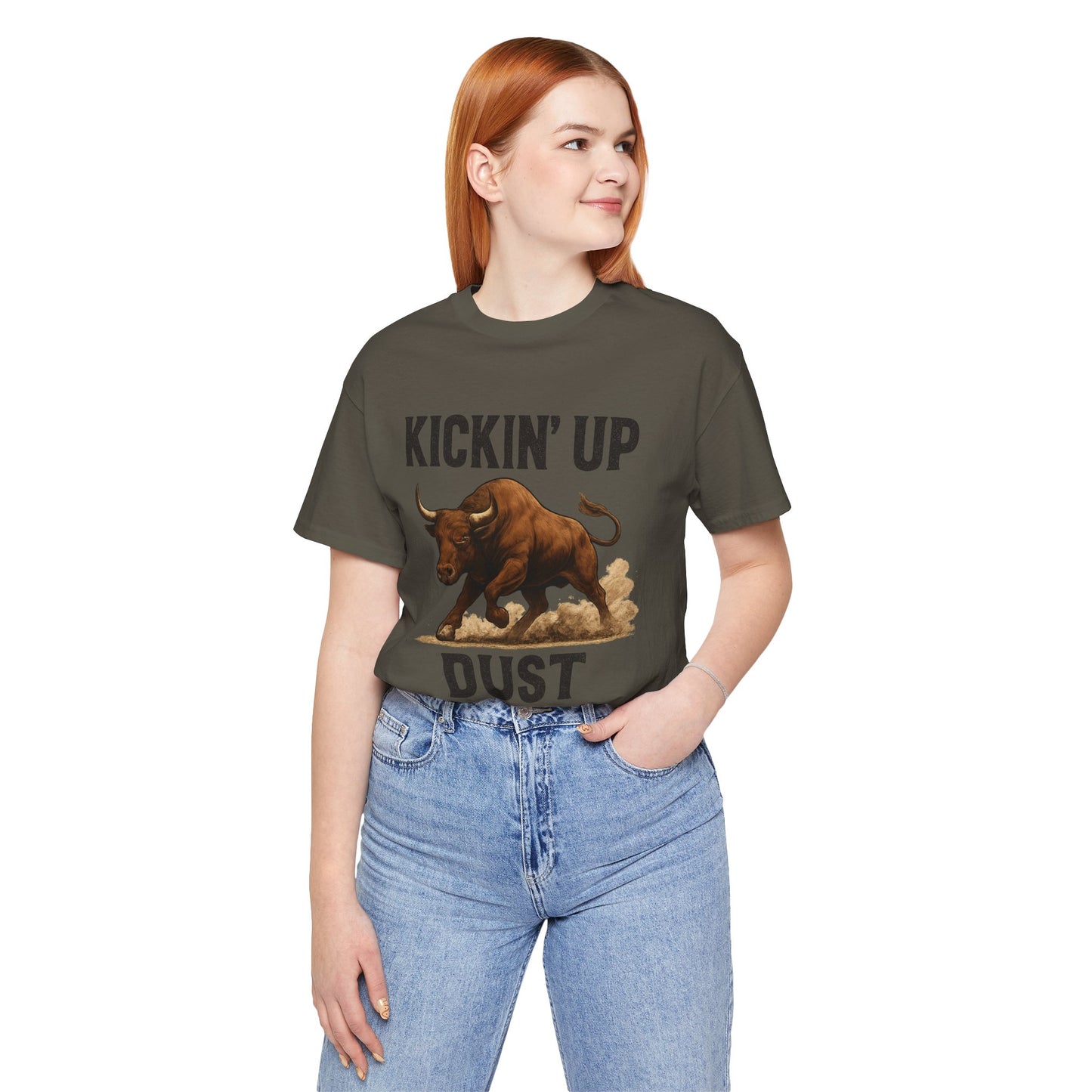 Kickin' Up Dust Bull Tee