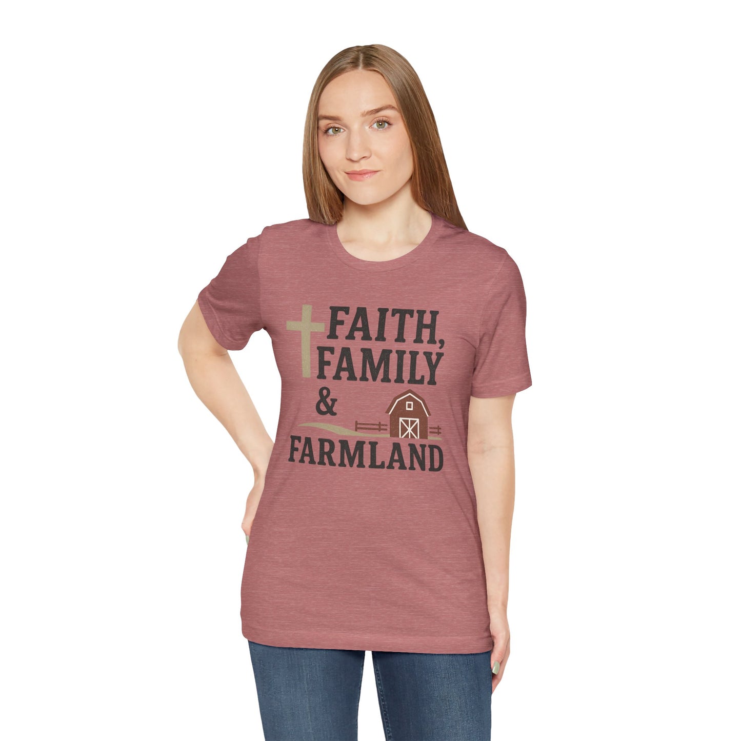 Faith Family Farmland Tee