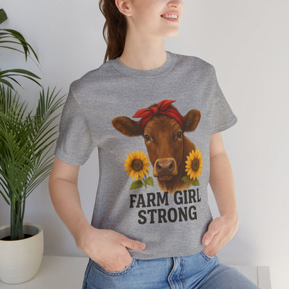 Farm Girl Strong Tee